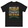 T-shirt Chasseurs noir - Et le huitième jour, Dieu créa les chasseurs