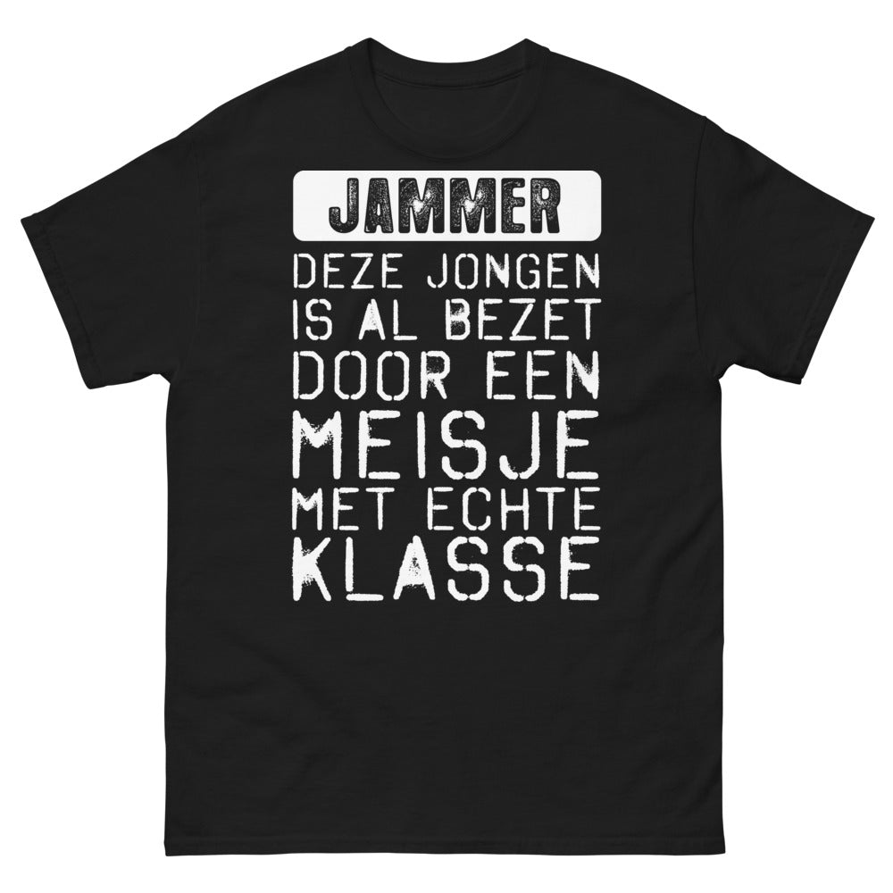 T-shirt Prisé par une femme de classe noir - Prisé par une femme de classe