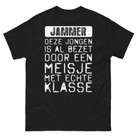 Thumbnail for T-shirt Prisé par une femme de classe noir - Prisé par une femme de classe