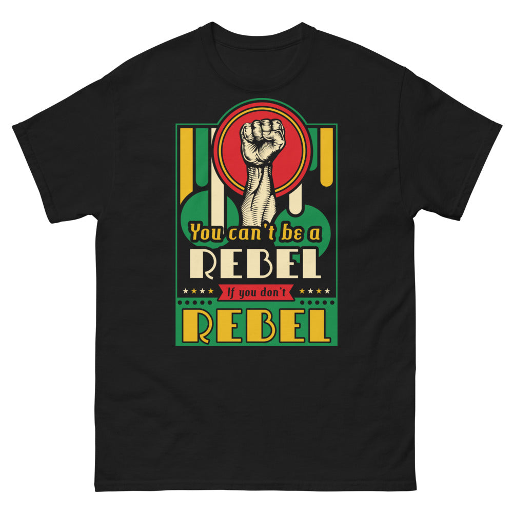 T-shirt Rebel Spirit noir - You Can't Be a Rebel
