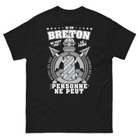 Thumbnail for T-shirt Breton noir - Seigneurs des mers