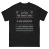 T-shirt Aveyronnais noir - Je ne suis pas parfait mais je suis Aveyronnais