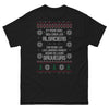 T-shirt Alsacien noir - Et pour Noël, Dieu créa les Alsaciens