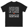 T-shirt Normandie noir - Les Bretons essayent d'avoir la classe