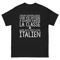 Thumbnail for T-shirt Italie noir - Classe naturelle