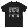 T-shirt Italie noir - Classe naturelle