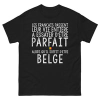 Thumbnail for T-shirt Belge noir - Parfaitement Imparfait