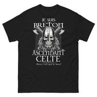 Thumbnail for T-shirt Breton ascendant celte noir - Le Boss