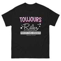 Thumbnail for T-shirt Aide-soignante noir - Toujours râler avec style