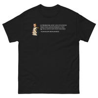 Thumbnail for T-shirt Napoléon Bonaparte noir - citation «souvent fausses»