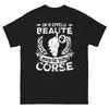 T-shirt Corse noir - On m'appelle Beauté mais je suis Corse