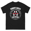 T-shirt Saint-Patrick noir - 'Sorry Guys, St. Patrick Was English'