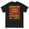 T-shirt Normands noir - Plus chauds que les Bretons