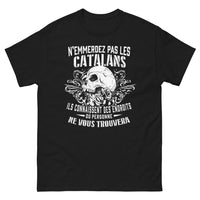 Thumbnail for T-shirt Catalans noir - Endroits secrets préservés