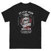 T-shirt Muller noir - Et le 8e jour, Dieu créa les Muller