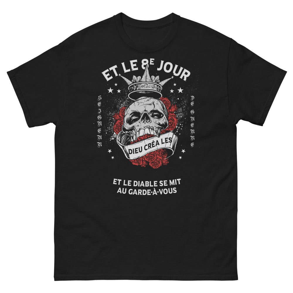 T-shirt Sud noir - Et le 8e jour Dieu créa le Sud