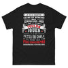 T-shirt Toulon noir - citation humour pour supporter enragé