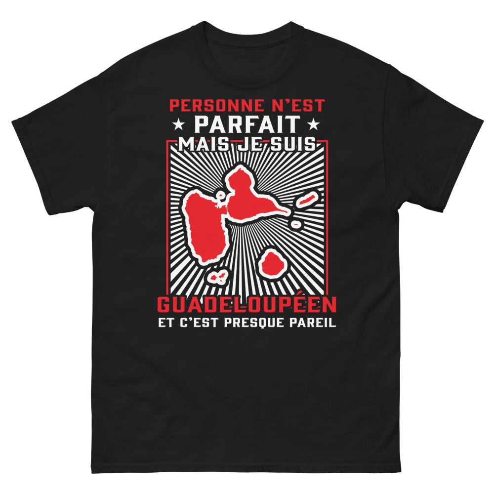 T-shirt Guadeloupéen noir - Presque parfait