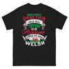 T-shirt Pays de Galles noir - Born to be Welsh