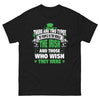 T-shirt Two Types of People noir - illustration 'plans vs rêves'