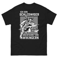 Thumbnail for T-shirt Schleswig-Holstein noir - Ich bin Schleswiger Nachfahre von Wikingern