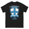 T-shirt Marseillais noir - Fier d'être Marseillais même imparfait