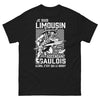 T-shirt Limousin noir - Je suis Limousin Ascendant Gaulois