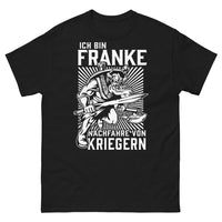 Thumbnail for T-shirt Franken noir - Nachfahre von Kriegern