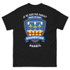 T-shirt Charentais noir - Je ne suis pas parfait, mais je suis charentais