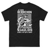T-shirt Berrichon Ascendant Gaulois noir - Qui est le boss ?
