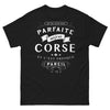 T-shirt Corse noir - Je ne suis pas parfaite, mais je suis Corse