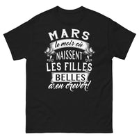 Thumbnail for T-shirt Mars noir - Belle à en Crever