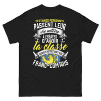 Thumbnail for T-shirt franc-comtois noir - Un style naturel