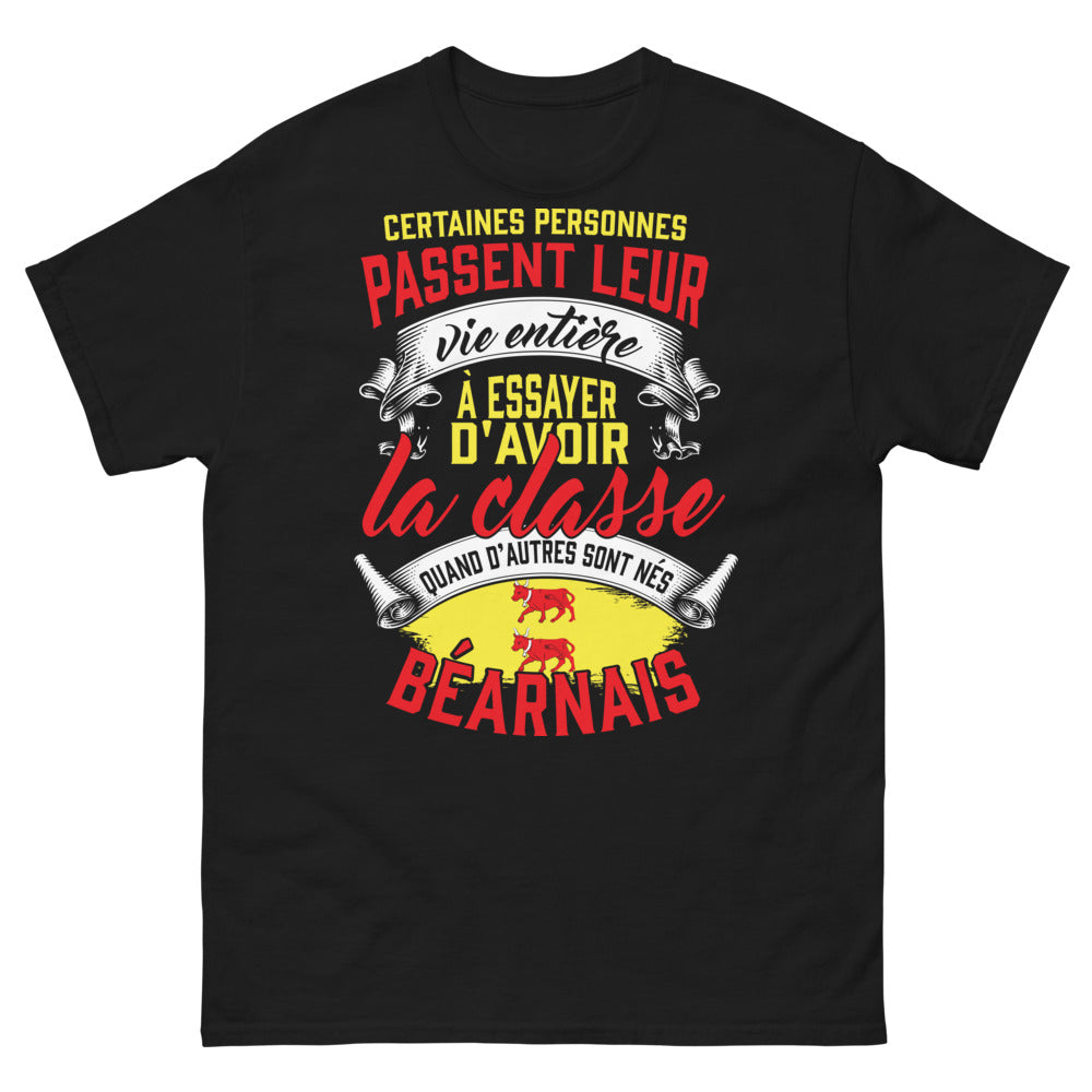 T-shirt Béarnais noir - L'art d'être chic sans effort