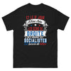 T-shirt gens de droite noir - Et le 8e jour Dieu créa