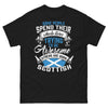 T-shirt Écosse noir - Proudly Scottish, Born Awesome