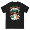 T-shirt Irlande noir - Born Awesome, humour et fierté