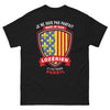 T-shirt Lozérien noir - Je ne suis pas parfait mais je suis lozérien