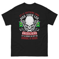 Thumbnail for T-shirt Brésilien noir - Et le huitième jour, Dieu créa les Brésiliens