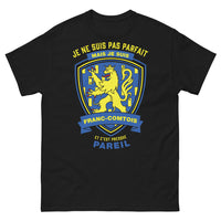 Thumbnail for T-shirt Franc-Comtois noir - Je ne suis pas parfait mais je suis Franc-Comtois