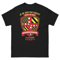Thumbnail for T-shirt Bourguignon noir - Presque parfait