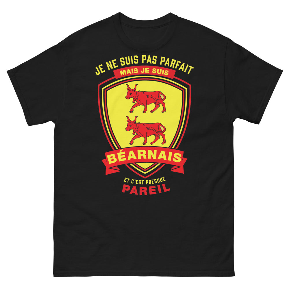T-shirt Béarnais noir - Pas parfait mais presque