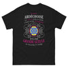T-shirt Ardéchoise noir - Cœur vaillant, grande gueule
