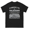 T-shirt Valaisans noir - Avec Discrétion et Fierté