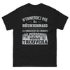 T-shirt Réunionnais noir - N'emmerdez pas les Réunionnais