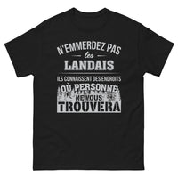 Thumbnail for T-shirt Landais noir - Un secret bien gardé