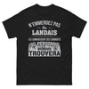 T-shirt Landais noir - Un secret bien gardé