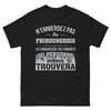 T-shirt Fribourgeois noir - n'emmerdez pas les Fribourgeois