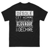 T-shirt Slovaque noir - Déjà pris par une Slovaque
