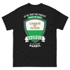 T-shirt Vaudois noir - Je ne suis pas parfait, mais je suis liberté et patrie vaudois